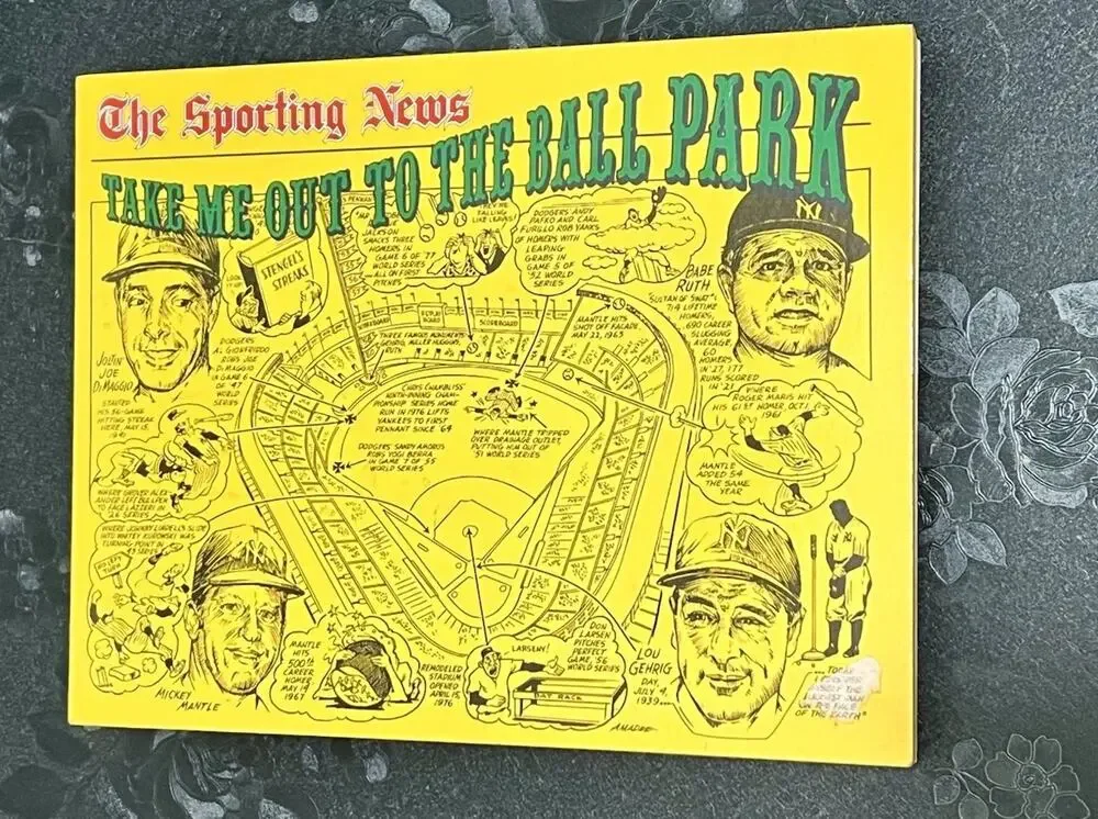 Take Me Out To The Ball Park The Sporting News 1983